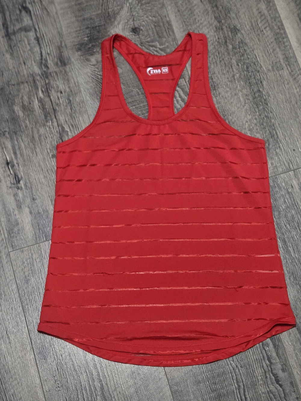 Zyia Women’s Red Racerback Tank Top